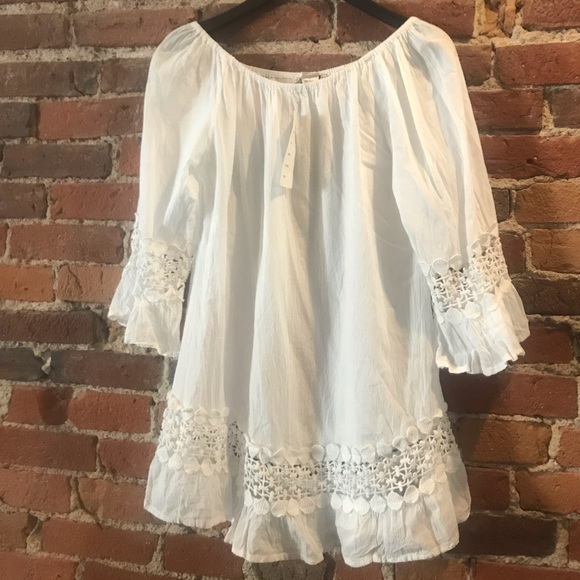 Cute Options Other - White Coverup L